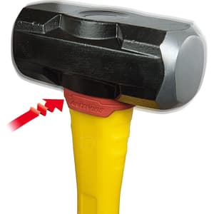 Stanley 3628 Gms FatMax Vibration Damping Long Handle Sledge Hammer, FMHT1-56011