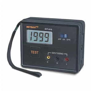 Metravi 100V / 200M Ohms Battery Cum Mains Operated Digital Insulation Resistance Tester, DIT-99A