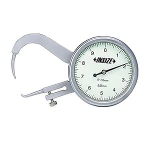 Insize 0 - 10 mm Thickness Gauge with Pointed Tips, 2866-10