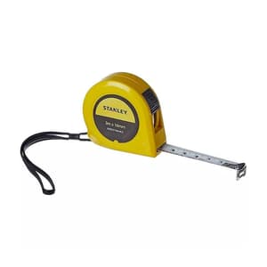 Stanley 3 Mtr x 16 mm Width Short Measuring Tape with Lock, STHT37163-812