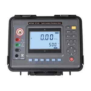 Metravi 15KV / 0.01M - 50T Ohms High Voltage Digital Insulation Resistance Tester (Megohmmeter), DIT-930F