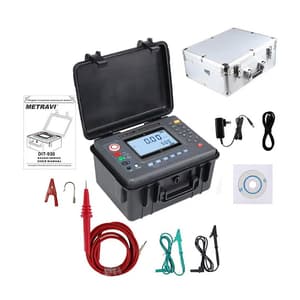 Metravi 15KV / 0.01M - 50T Ohms High Voltage Digital Insulation Resistance Tester (Megohmmeter), DIT-930F