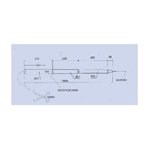 Metravi 6.6kV Neon Glow Type Hot Line Indicator