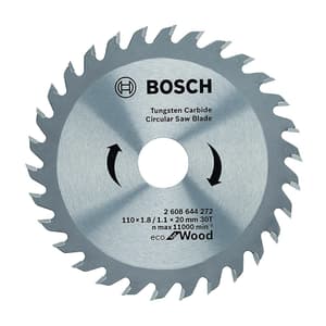 Bosch 125 mm Circular Saw Blades Eco For Multi-Material (40 Teeth), 2 608 644 277
