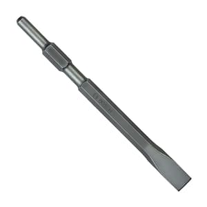 Bosch 450 mm Flat Chisel with 17 mm Hex Shank (Pack of 5 Pcs), 2 608 690 383