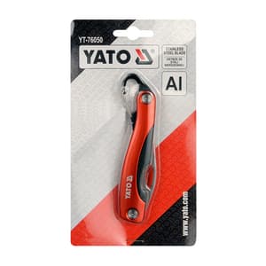 Yato 125 mm Folding Knife with Shackle, YT-76050