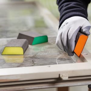 Bosch 98 x 120 x 13 mm Foam Abrasives Pad 7983 Siasponge Flex (P180 Super Fine Grit), F 03E 00R 8HM