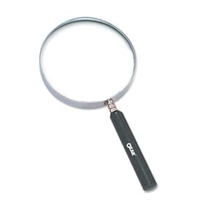 Ozar Round Magnifier With Plastic Handle, AEG-2465