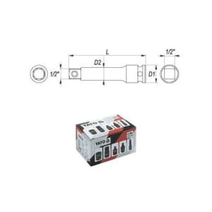 Yato 75 mm, 1/2" Sq. Drive Impact Extension Bar, YT-1060