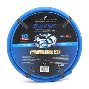 Zephyr 10 Mtr / 6 mm Next-Gen General Purpose Rubber Air Hose, ZA0610