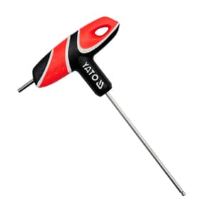 Yato 6 mm T-Handle Hex Key With Ball, YT-05591