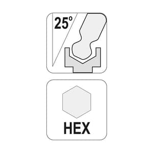 Yato 6 mm T-Handle Hex Key With Ball, YT-05591
