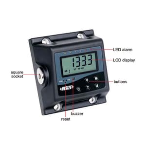 Insize 0.5 - 5 nm Digital Torque Tester (1/4 Inch Sq. Drive), IST-04TT5