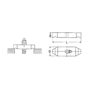 Apex 11 x 60 mm Double Ended Clamp, 937-1