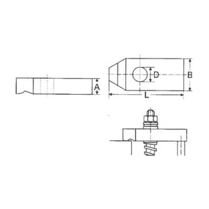 Apex 14 x 80 mm Plain Clamp, 938-2