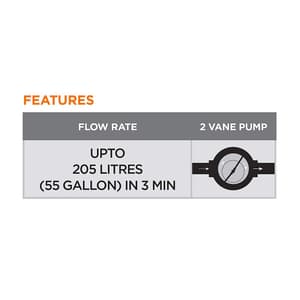 Groz 3:1 Heavy Duty Rotary Booster Hand Operated Manual Drum Pump, RB/3H