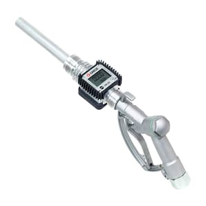 Groz 1 Inch / 75 LPM Metered Fuel Control Nozzle, FM/20/FCN/0-1/N