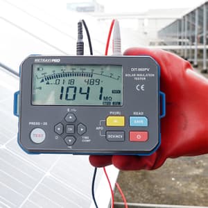 Metravi 0.125M - 4000M Ohms Digital Solar Insulation Tester, PRO DIT-960PV