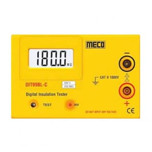 Meco 1000V - 200M Ohms Digital Insulation Tester, DIT99BL - D