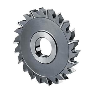 Addison 80 mm Dia. / 27 mm Bore HSS Side & Face Cutters, Type 'B' straight Teeth