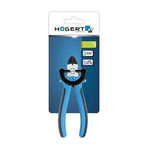 Hogert 7 inch / 180 mm Diagonal Side Cutting Pliers, HT1P012