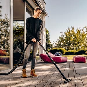 Karcher 20 Litre / 1000W WD4 S V-20/6/22 Wet & Dry Vacuum Cleaner For Car (Stainless Steel), 1.628-259.0