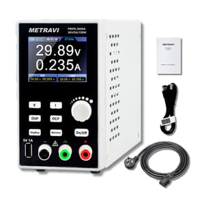 Metravi 0 – 30V / 0 – 5A Programmable DC Regulated Power Supply (Single Output), PRPS-3005A
