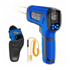 Metravi -40°C ~ 2000°C (-40°F ~ 3632°F) Industrial Non-contact Infrared Thermometer, MT-18 ECO