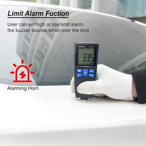 Metravi 0 ~ 1500 µm Coating Thickness Gauge, CTG-11 ECO