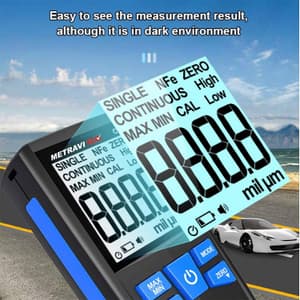 Metravi 0 ~ 1500 µm Coating Thickness Gauge, CTG-11 ECO