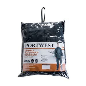 Portwest Sealtex Essentials 2 Piece Rainsuit (Navy), L450NARM