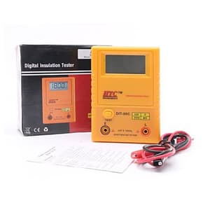 HTC 1000V / 2000 MOhms Range Digital Insulation Tester, DIT-90A