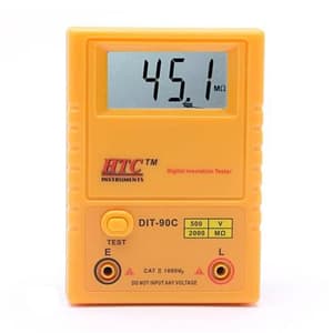 HTC 500V / 2000 MOhms Range Digital Insulation Tester, DIT-90C
