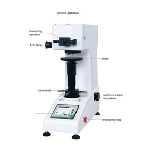 Insize 0.3 - 5kgf Digital Vickers Hardness Tester (Basic Type), HDT-VE03