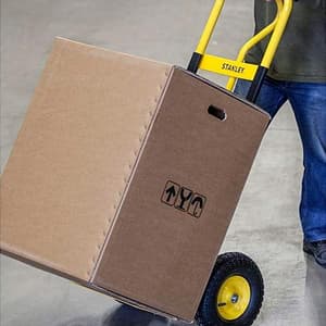 Stanley 360 Kg Load Capacity P-Handle Steel Hand Truck, SXWT-HT539
