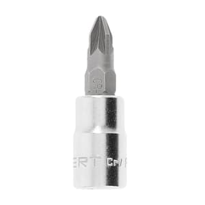 Hogert PZ1, 1/4 Inch Sq. Drive Impact Bit Socket, HT1S606