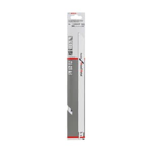 Bosch 300 mm Reciprocating Saw Blades Flexible For Metal & Wood (S 1222 VF), 2 608 656 043