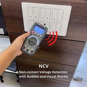 Metravi 4000 Counts / 600 V AC / DC Non Contact Digital Multimeter, PRO-7