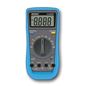 Metravi 6000 Counts / 1000V Digital TRMS Auto-Ranging Multimeter, 19-Super