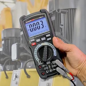 Metravi 6000 Counts / 1000 V AC / DC Digital TRMS Multimeter with VFD, PRO 27