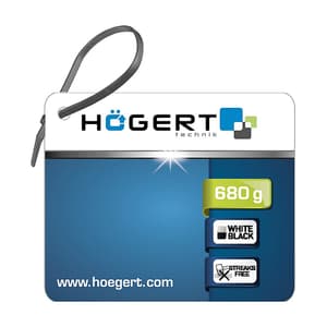 Hogert 680 Grm Rubber Mallet Hammer With Fiberglass Handle (Black - White), HT3B052