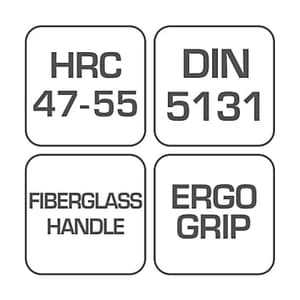 Hogert 1000 Gms Axe With Fiberglass Handle, HT3B072