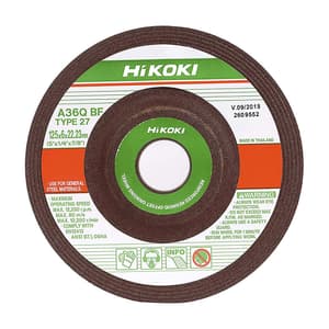 HiKoki 100 x 4 x 16 mm Grinding Wheel (Pack of 25 Pcs), C414033AZ