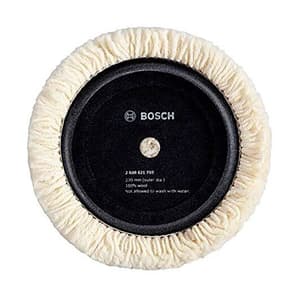 Bosch 150 mm Lambswool Bonnet & Polishing Sponge For 7 Inch Polishers, 2 608 621 759