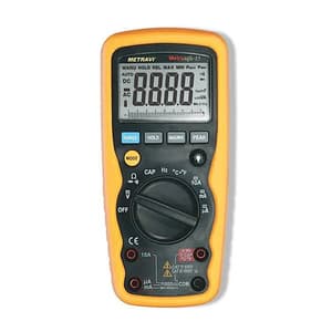 Metravi 3-3/4 Digits / 1000V Fully-Protected Digital Multimeter, Metrasafe-15
