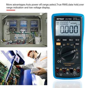 Metravi 4-1/2 Digits / 1000V Digital TRMS Multimeter, 23S-TRMS