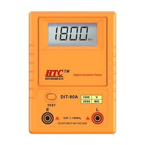 HTC 500V / 200 MOhms Range Digital Insulation Tester, DIT-90D