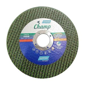 Norton Champ 125 x 1.2 x 22.23 mm Green Double Net Ultra Thin Wheels (Pack Of 50 Pcs), LTGC15