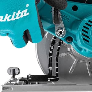 Makita 40Vmax XGT BL 165 mm (6-1/2") Cordless Magnesium Circular Saw With Electric Brake & Soft Start (Bare Tool), HS012GZ