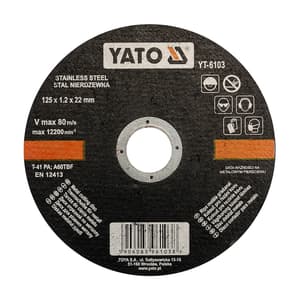 Yato 100 x 1.0 x 16 mm Inox Cutting Disc, YT-61009